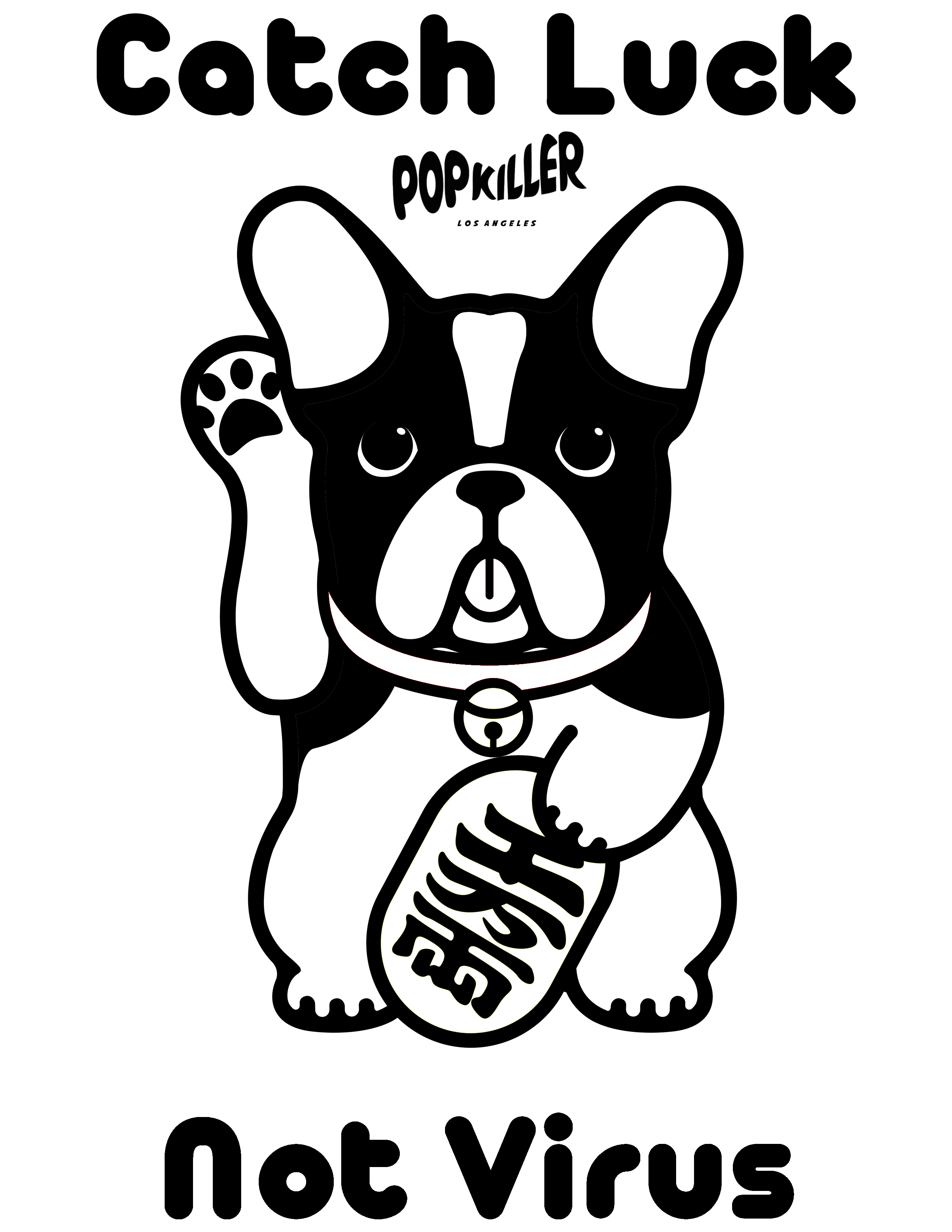 Popkiller Catch Luck Coloring Page