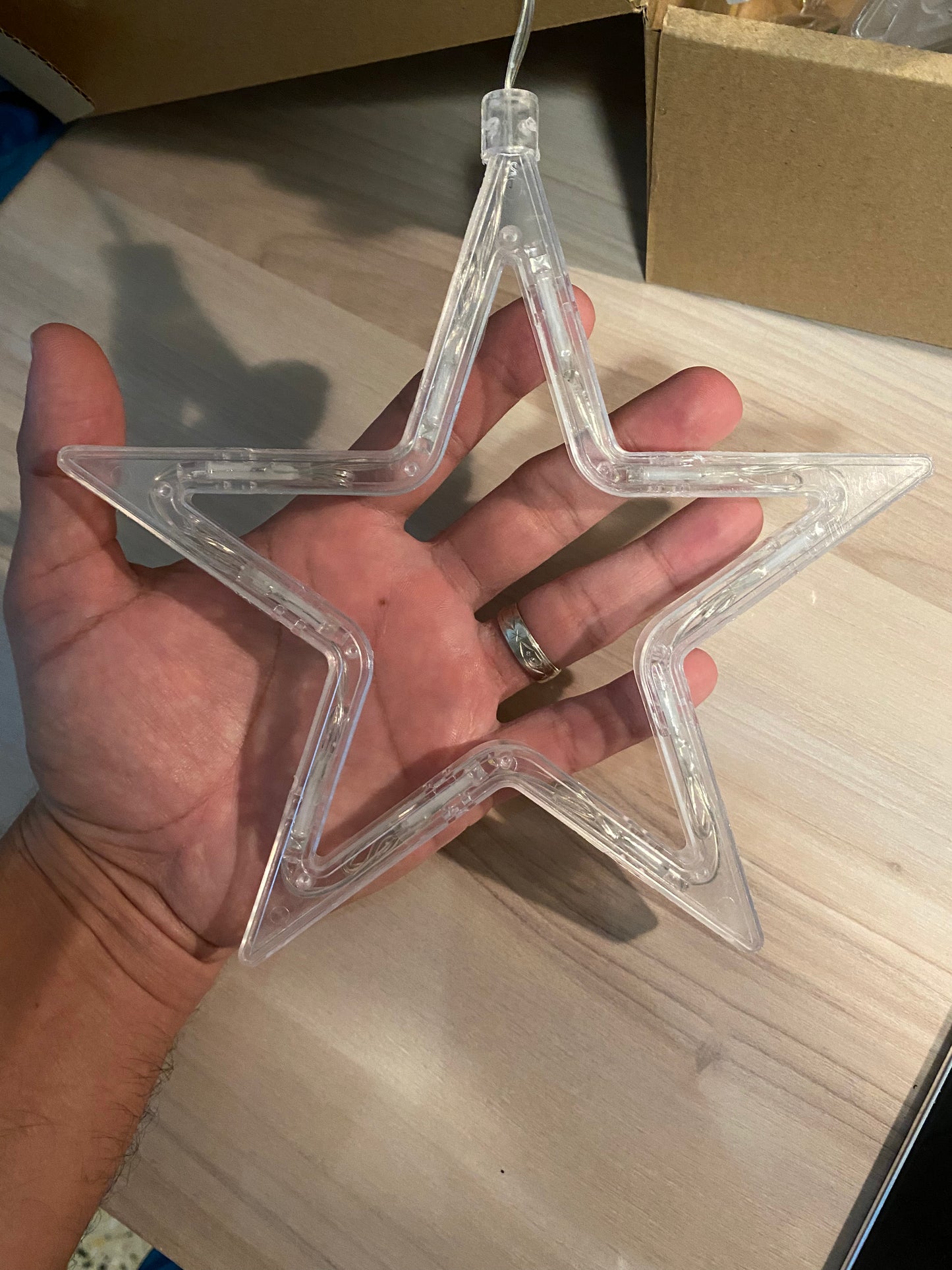 Luces Solar para Cortinas de 16 Estrellas 10 Pies de Longitud 176 Luces Led