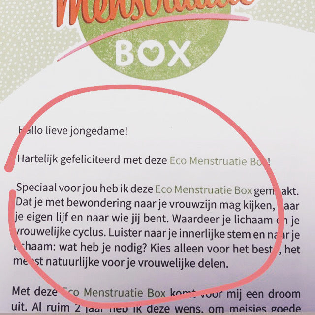 ik lees een boek kat onderschrift Eco Menstruatie Box - Compleet – Drogisterij Mevrouw Ooievaar