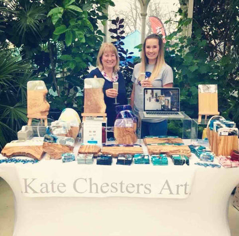 Working as an Independent Artist - Liverpool Resin Artist Kate Chesters