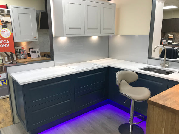 MKM Edinburgh Kitchen Showroom - Kitchen Lighting by Eden illumination - Kitchen 1