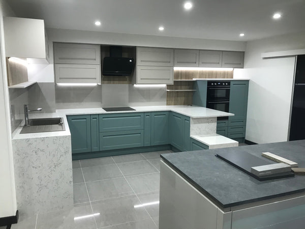 MKM Glasgow Kitchen Showroom - Kitchen Lighting by Eden illumination - Kitchen 2