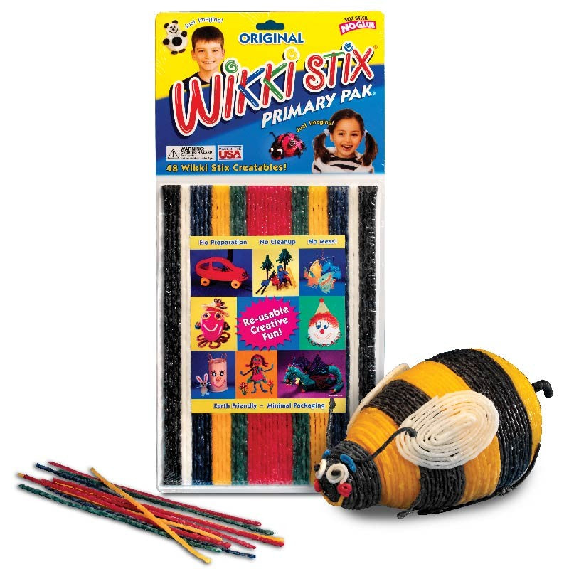 Wikki Stix Primary Colors 48ct for sale online 