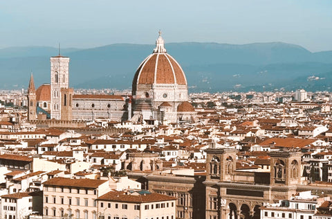 Duomo in Florence, view from Piazzale Michelangelo 