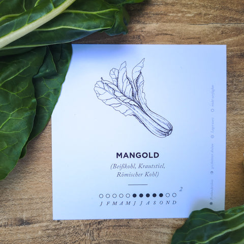 Mangold Saisonkarte