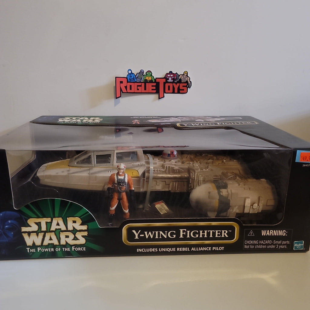 Hasbro star wars the power of the force y-wibg fighter