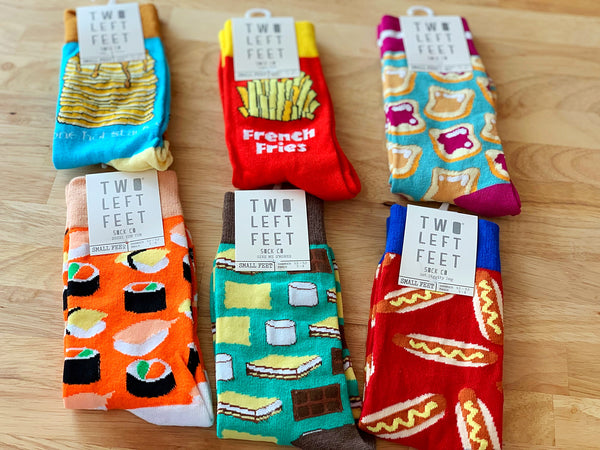 Two Left Feet Co Funny Socks