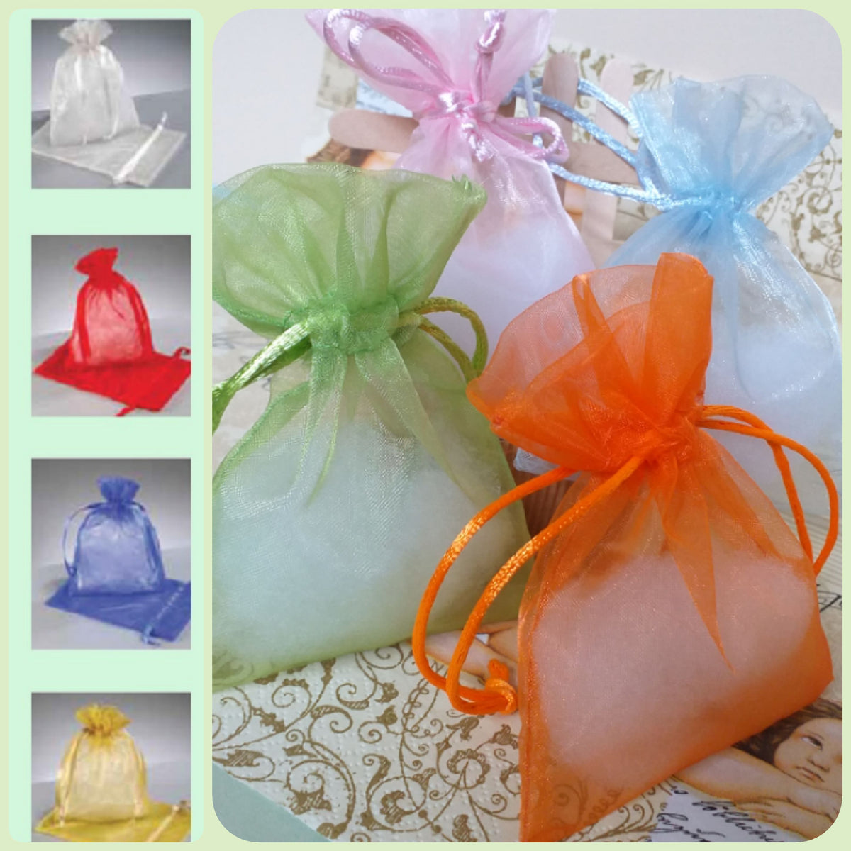 sacchetti di organza