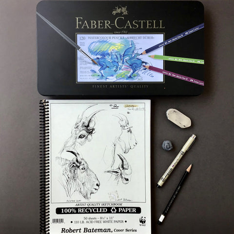 April Sproule, Favorite drawing supplies