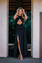 SERAFINA MAXI DRESS BLACK