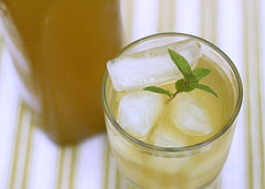 green iced tea from culinaryteas.com