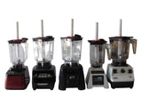 multiple blenders with alterna jars and universal tamper