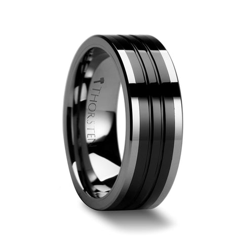 EDINBURGH_Pipe_Cut_Grooved_Tungsten_Ring_with_Ceramic_Inlay_-_8mm ...