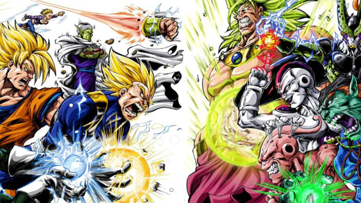 Dragon Ball Z lahat ng mga bag ng mga bag ng paaralan