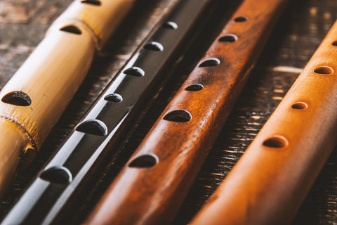 different types of flutes