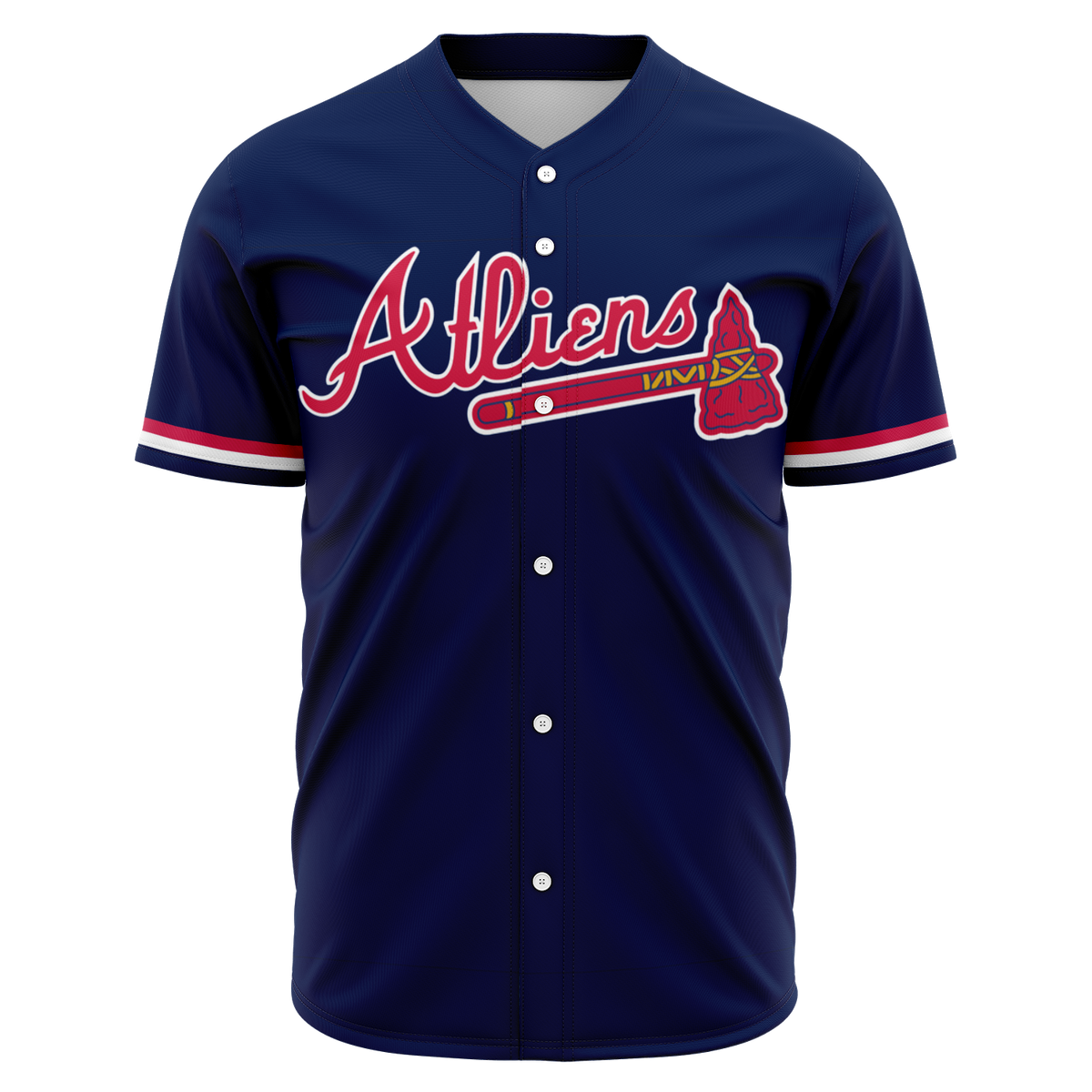 blue braves jersey