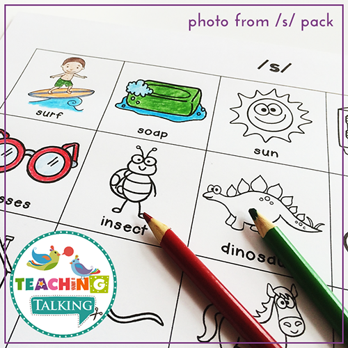 Print And Go Articulation Activities For P B T D M N H W Teaching Talking