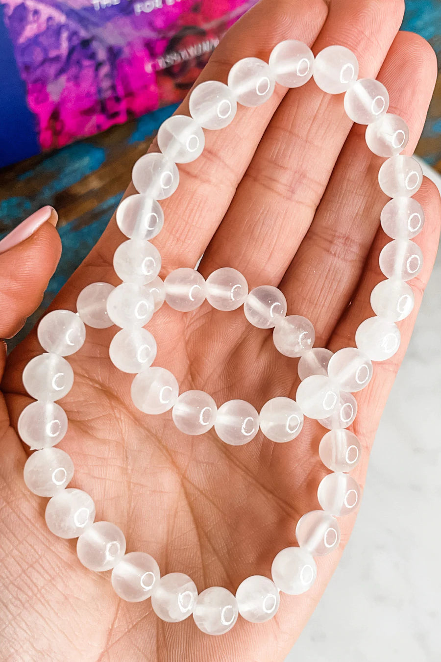 Selenite Crystal Bracelet