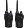 Midland - GXT1000VP4, 50 Channel GMRS Two-Way Radio - Up to 36 Mile Range Walkie Talkie, 142 Privacy Codes, Waterproof, NOAA Weather Scan + Alert (Pair Pack) (Black/Silver)