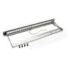 Tripp Lite 24Port Shielded Blank Patch Panel RJ45 USB HDMI Cat5/6 1URM TAA (N062-024-KJ-SH)