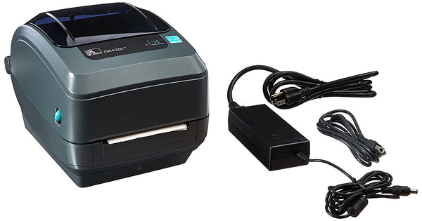 Zebra GK420t Monochrome Desktop Direct Thermal Transfer Label Printer, In/s  Print Speed, 203 Dpi Print Resolution, Inch Print Width, USB 100-24 