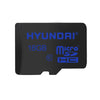 Hyundai 16GB Flash Class 10 Micro SD memory with Adapter - 25MB/S Read Speed and 12MB/S Write Speed Components SDC16GC10