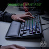 Razer BlackWidow Tournament Edition Chroma V2 - RGB Ergonomic Mechanical Gaming Keyboard - Tactile & Clicky Green Switches