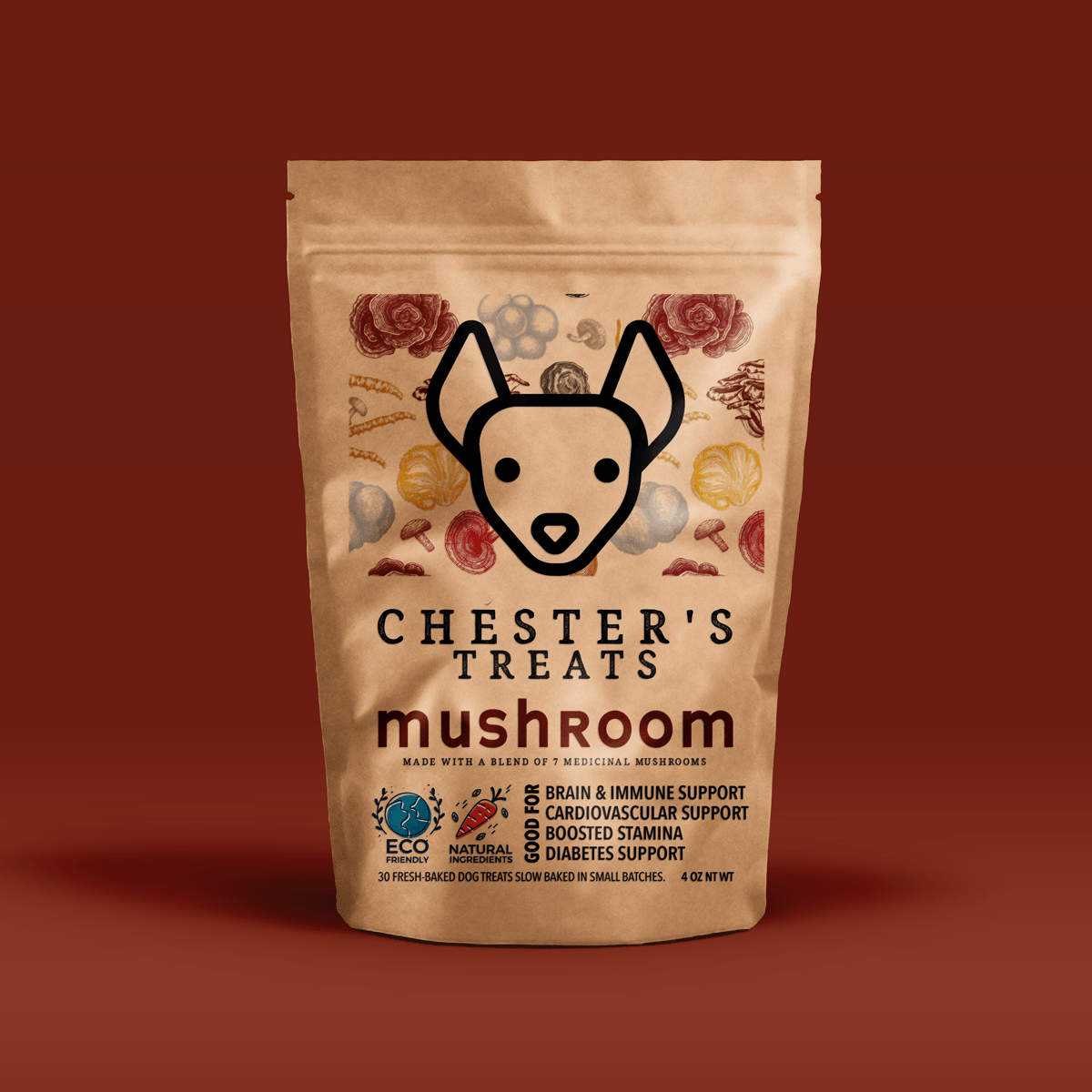 mushroom dog food