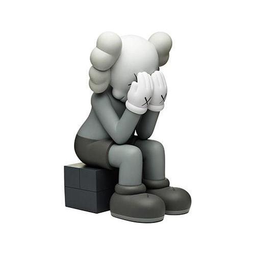 KAWS Passing Through Vinyl Figure Grey | archives