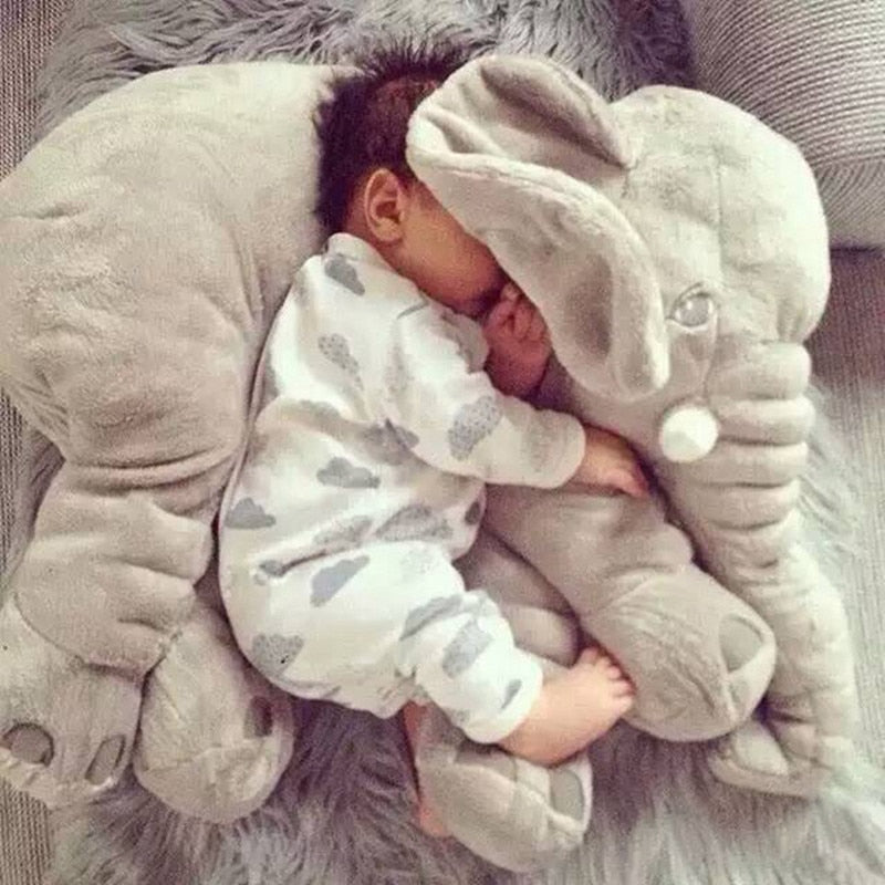 stuffed elephant pillow