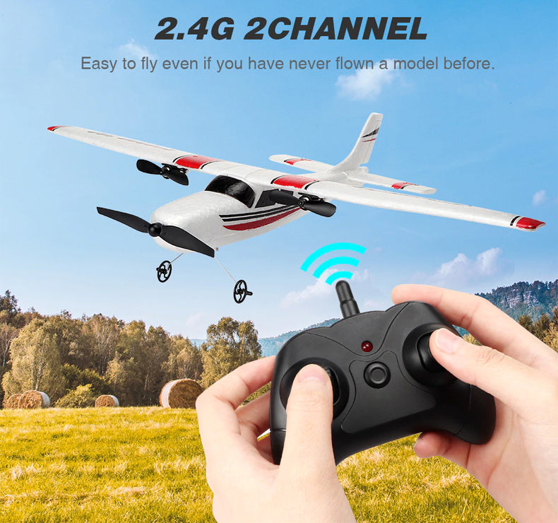 remote control flying plane toy