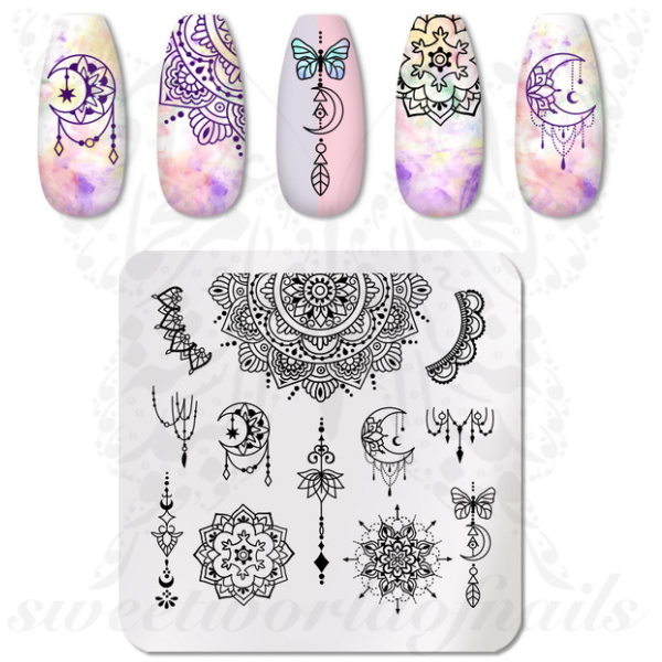 stamping nail art