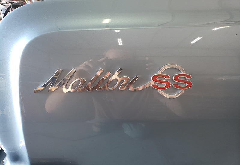 1965 Chevelle “Malibu Chevelle” Trim Parts 4211 Rear Quarter Emblem 