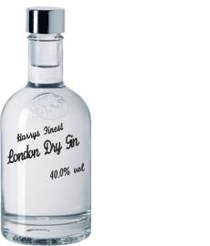 Gin, Harry`s Finest London Dry Gin 40 % Vol.