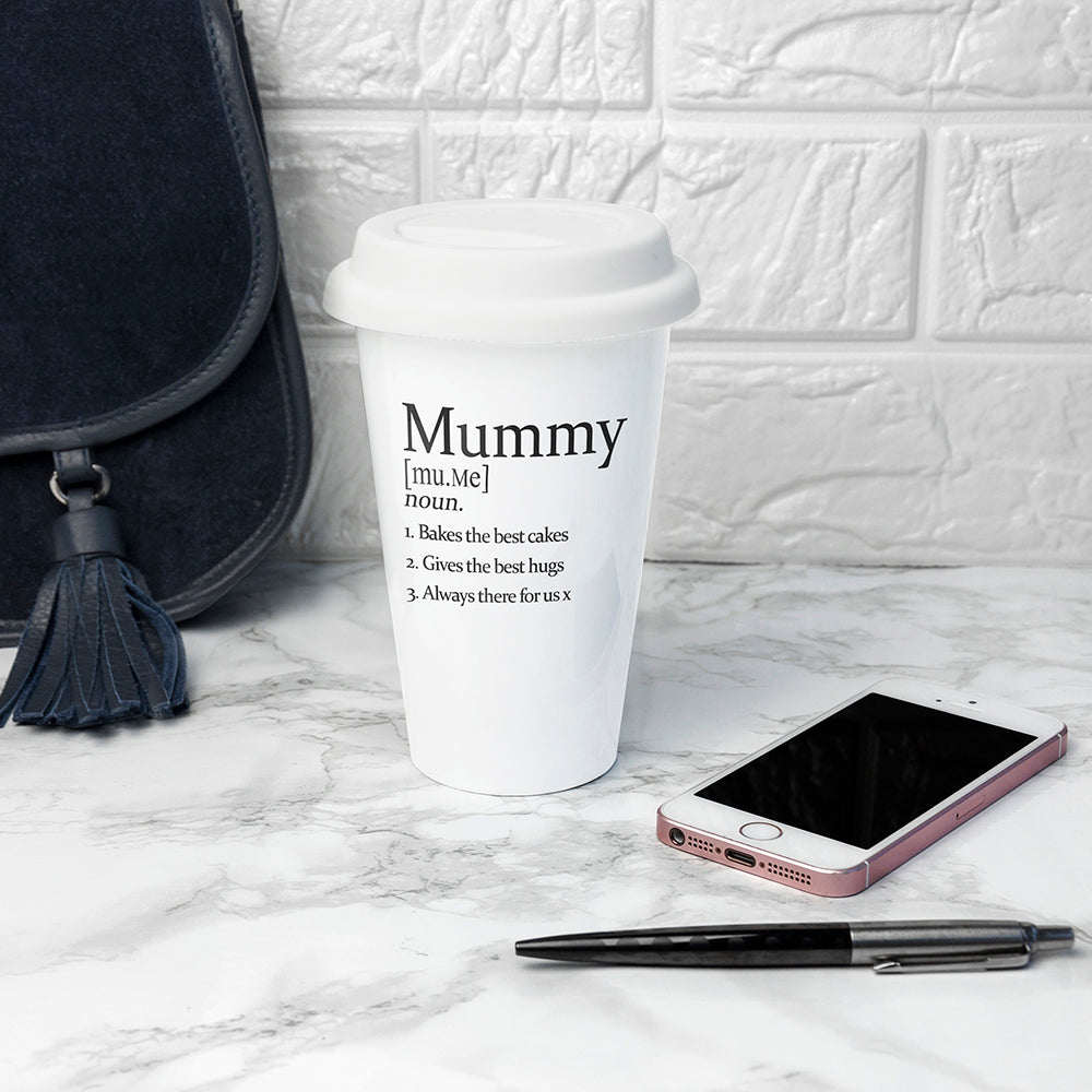 personalised ceramic travel mug