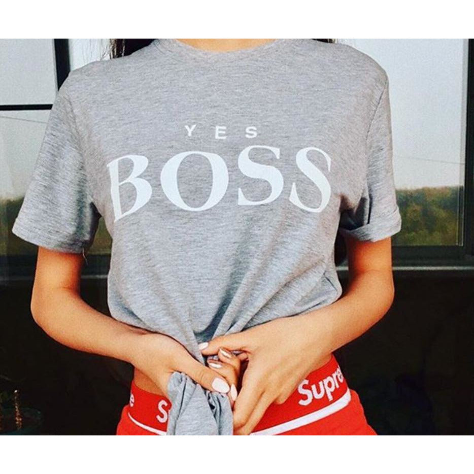 yes boss t shirt