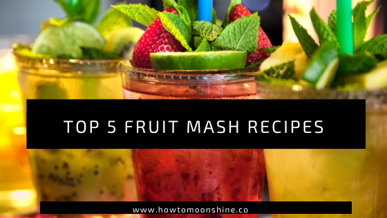 Top 5 Fruit Moonshine Mash Recipes Howtomoonshine