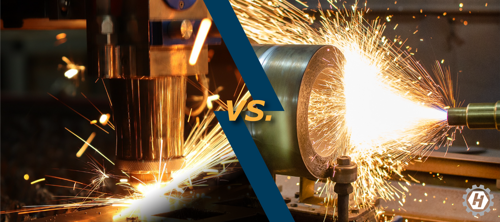 What is the difference between Laser Cladding and Thermal Spray?