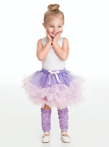 Little Adventures Lilac and Pink Fluffy Girls Tutu