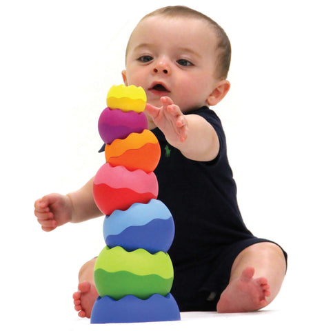 Fat Brain Toys Tobbles Neo Stacking Toy