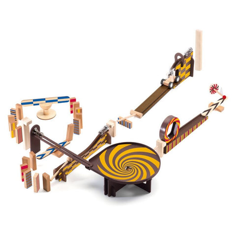 Djeco Zig and Go Action Reaction 45 Piece Set | KidzInc Australia | Educational Toys Online