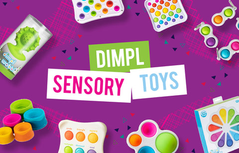 Fat Brain Toys Dimpl Digits - Popping, Number-Learning Sensory Preschool Toy