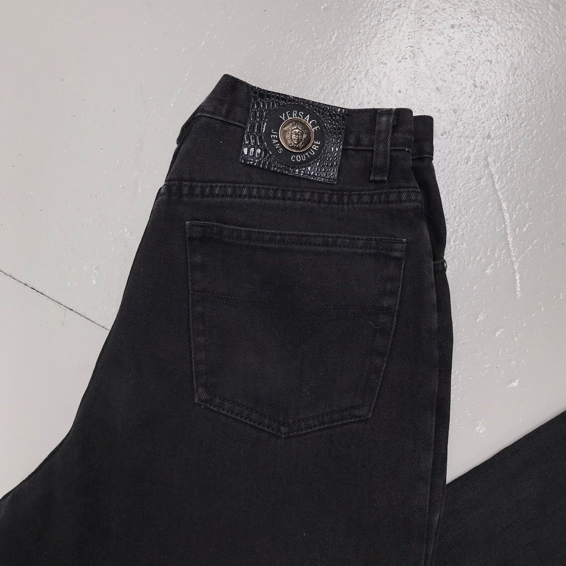 versace couture jeans vintage