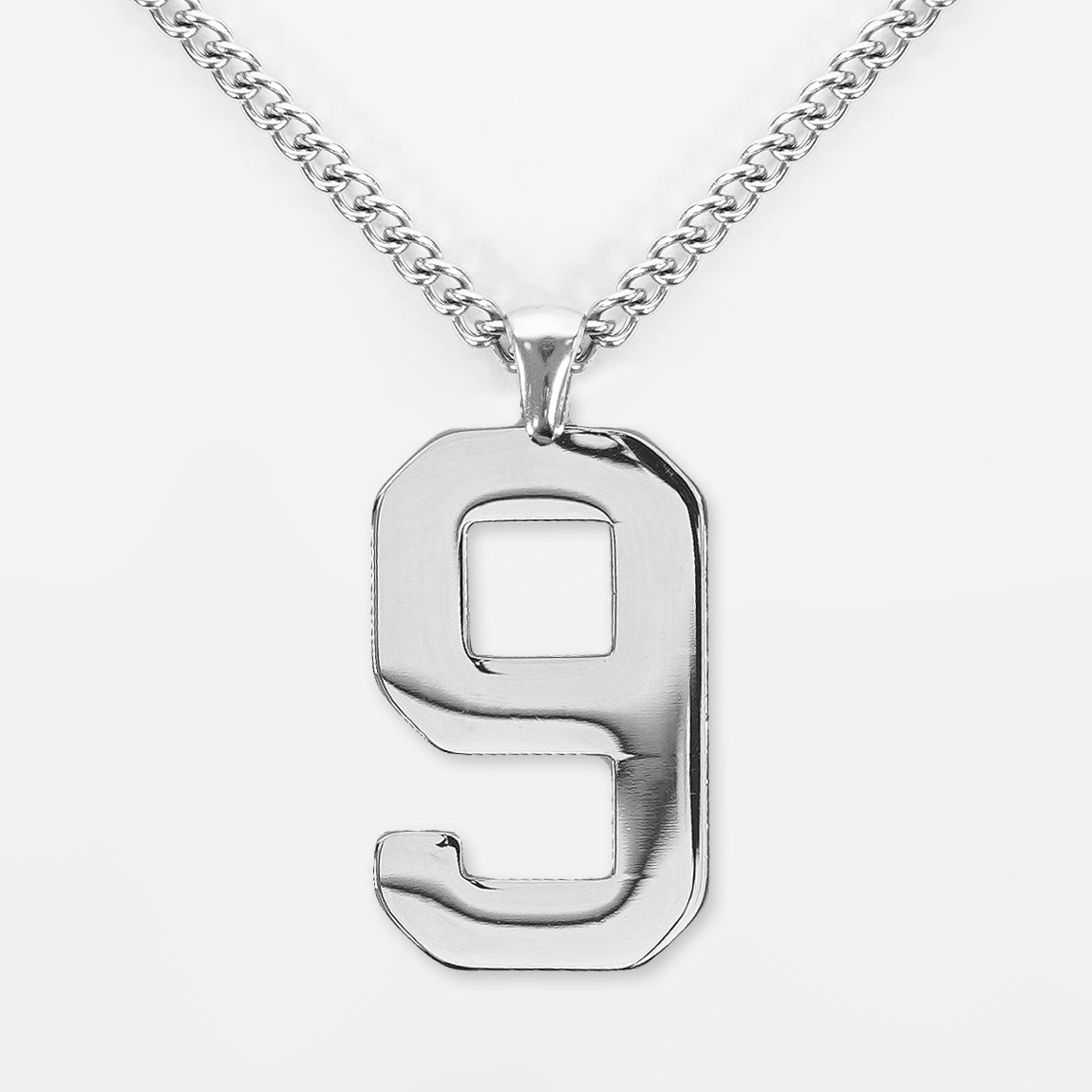 number chain silver