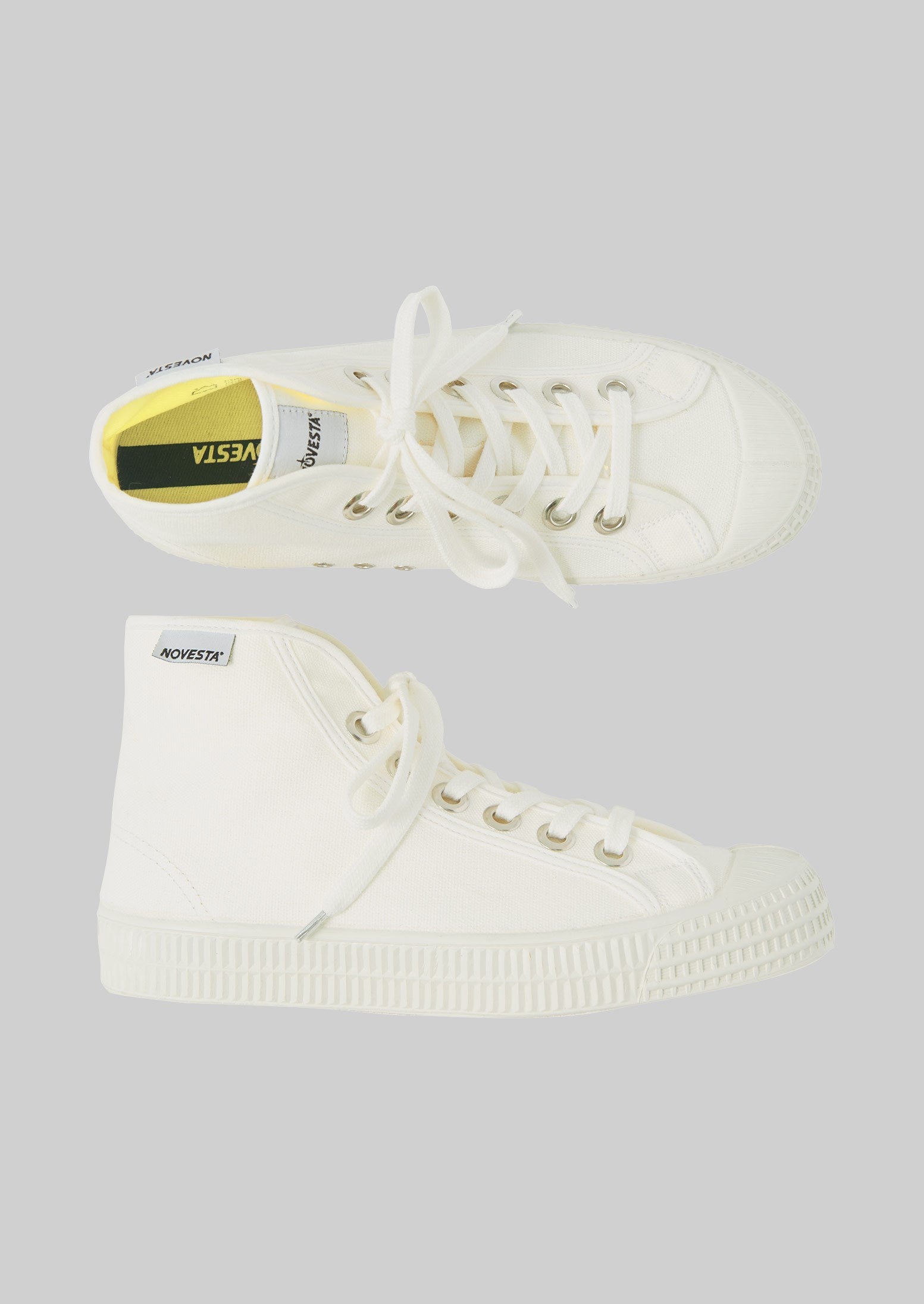 Novesta Star Dribble High Tops | White 