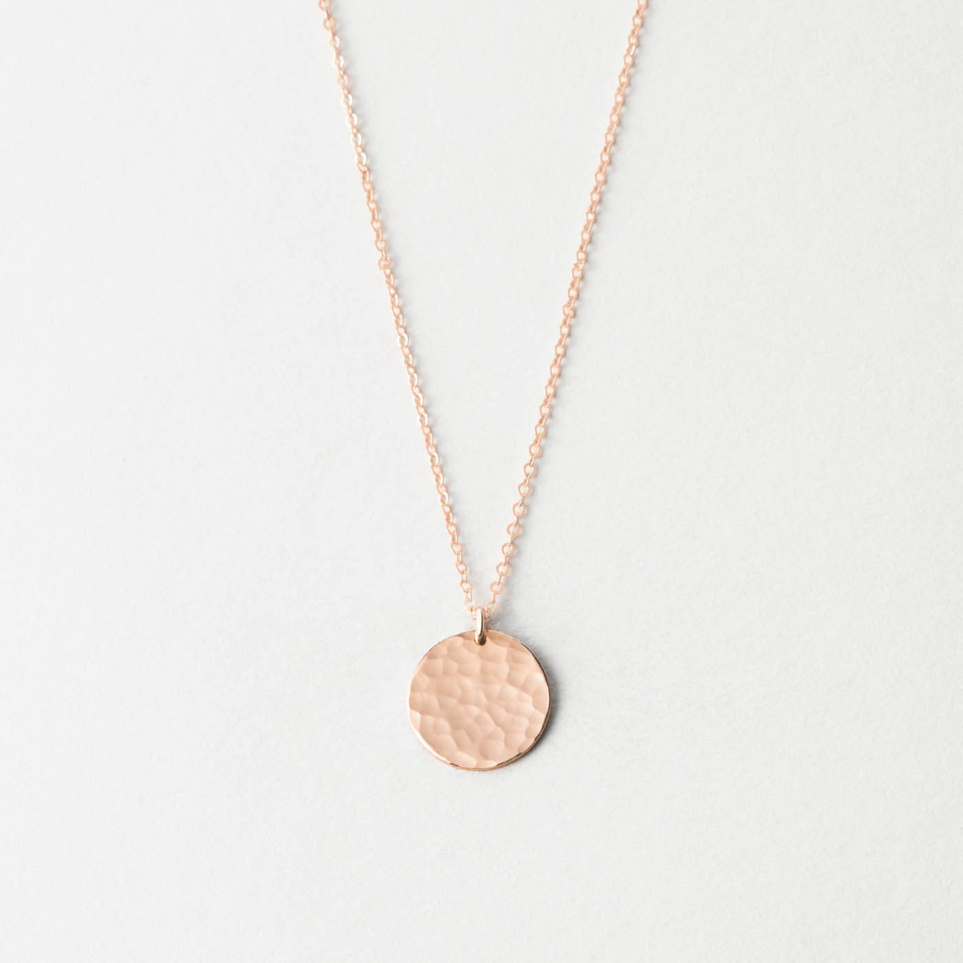 Pink Box Solid Stainless Steel Sentimental Message Tag Necklace to My Cuz Rose Gold 
