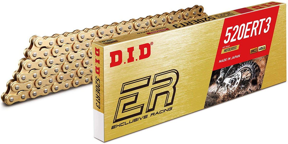 DID - 520ERT3-120L GOLD/GOLD RACING.