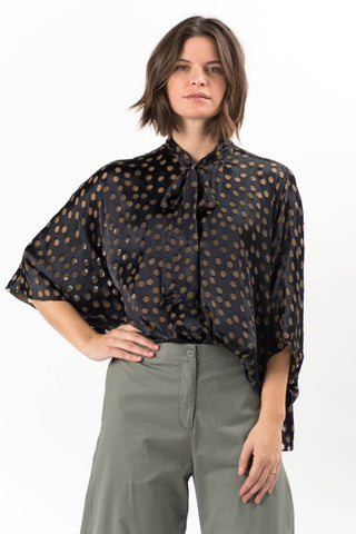 Cannes Tie Waist Blouse