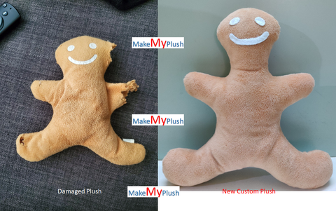 convert old or damaged plush into new plush toy