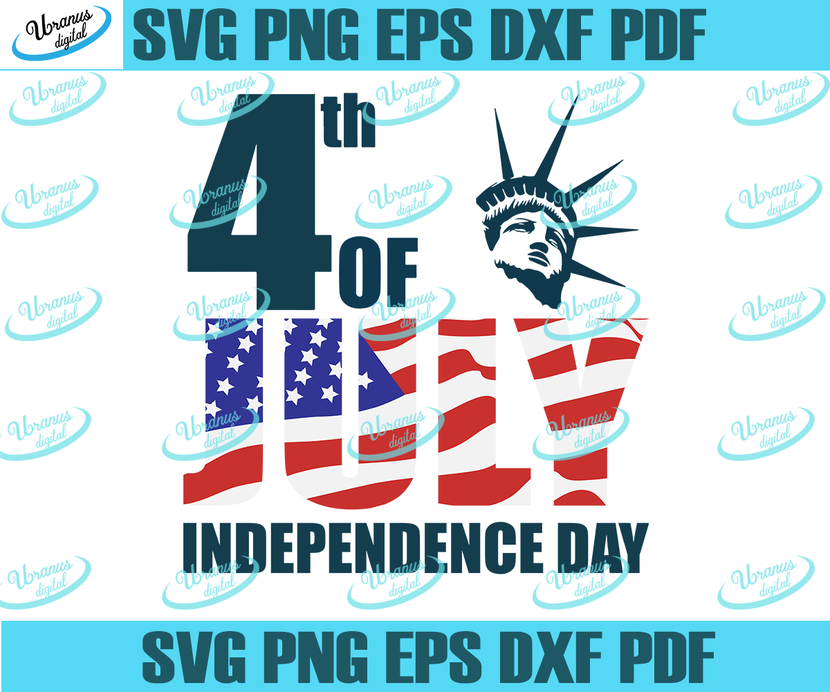 4 Of July Independence Day Svg Happy 4th Of July Usa Svg Freedom Uranusdigital